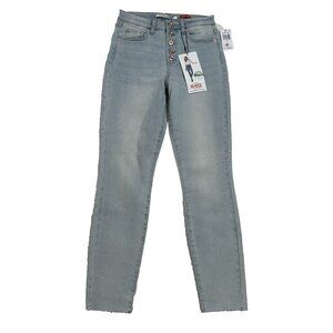 Celebrity Pink Women's Button Fly High Rise Spice Skinny Denim Jeans Size 27 NWT